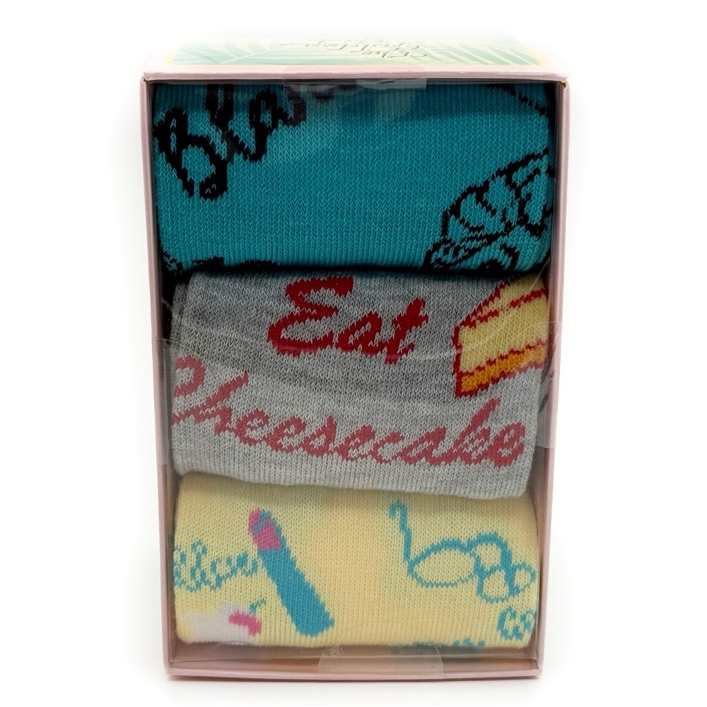 Golden Girls Crew Socks Mens Womens Fun Gift Retro 80s 90s TV Show 3 Pairs